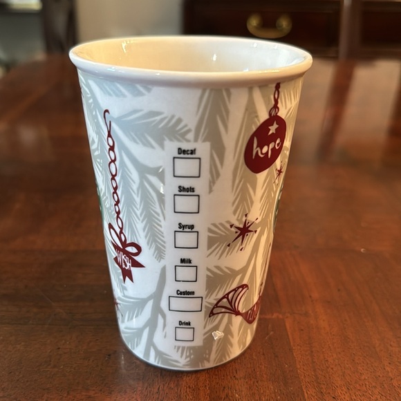 Starbucks Christmas 2010 Holiday Coffee Tea Mug - Picture 3 of 7